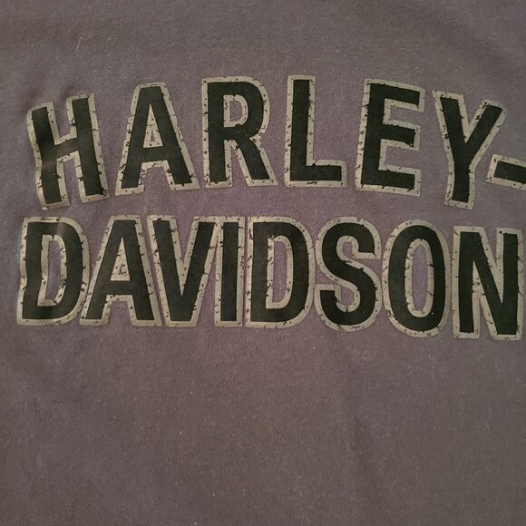Harley Davidson black men's T shirt from Houston, TX, size XL, 100% cotton. - Picture 8 of 9